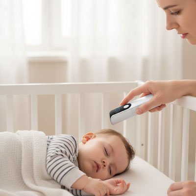 Thermomètre frontal | UltraPrecis Maternitesolution