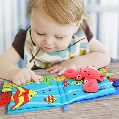 Livre bebe en tissus | Éveil Coloré