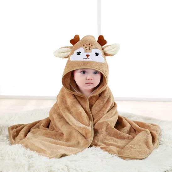 Cape de bain bébé | Ultra-Douce Microfibre