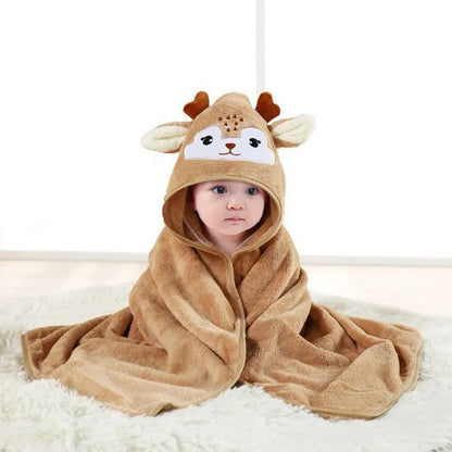 Cape de bain bébé | Ultra-Douce Microfibre