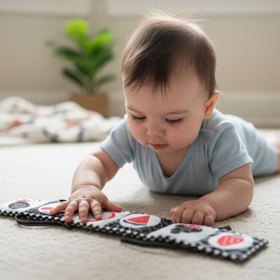 Livre bebe en tissus | Doudouciel Maternitesolution