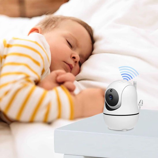Caméra bébé WiFi 360° | SmartGuardian Maternitesolution