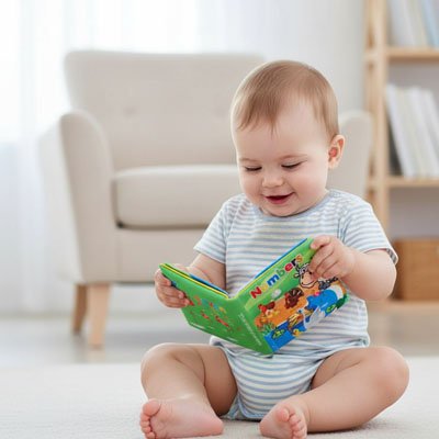 Livre bebe en tissus | Éveil Sensoriel