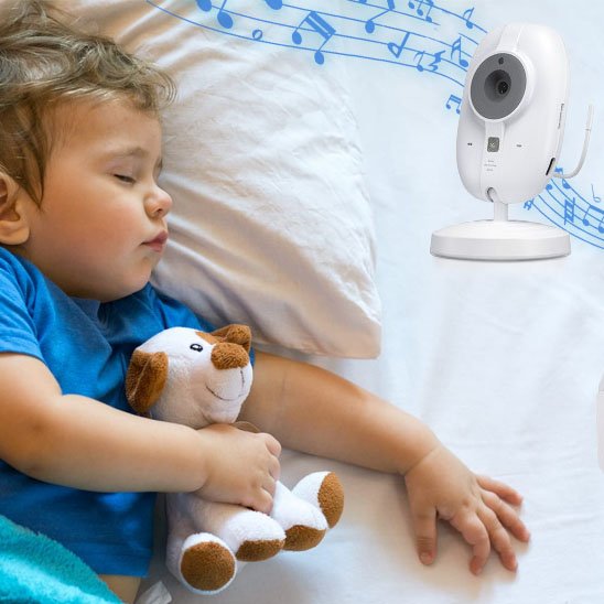 Caméra bébé | Surveillance HD Apaisante Maternitesolution
