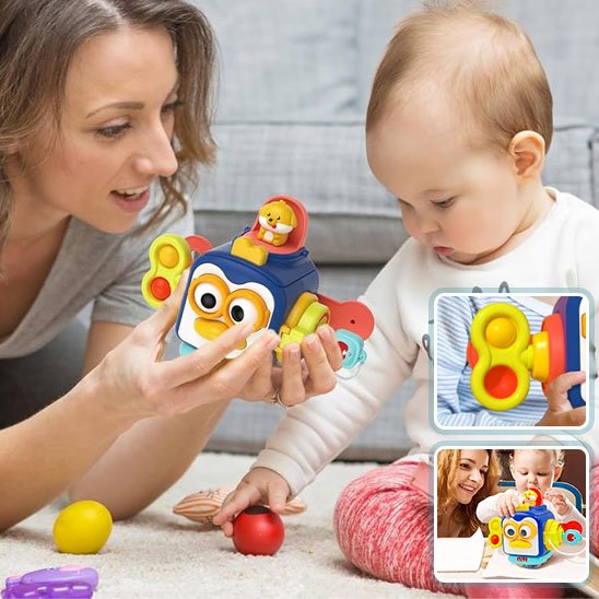 Jouet pour bébé | Interactif Éveil Sensoriel