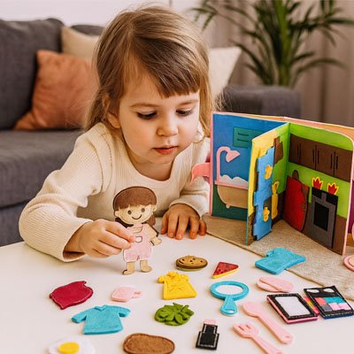 Livre bebe en tissus | Éveil Sensoriel Maternitesolution