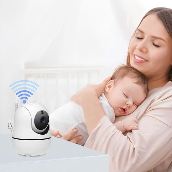 Caméra bébé WiFi 360° | SmartGuardian Maternitesolution