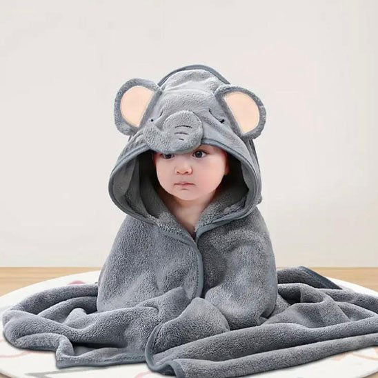 Cape de bain bébé | Ultra-Douce Microfibre