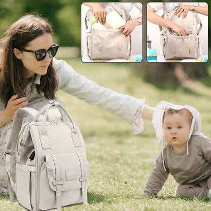 sac a langer- maman tient bebe