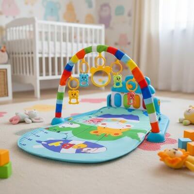 Tapis d'éveil bébé | Stimulant et Confortable - Maternitesolution
