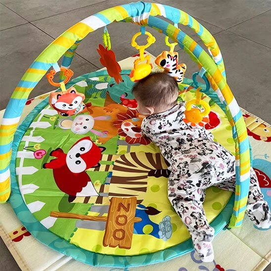 Tapis d'Éveil bébé | Éveil Coloré - Maternitesolution