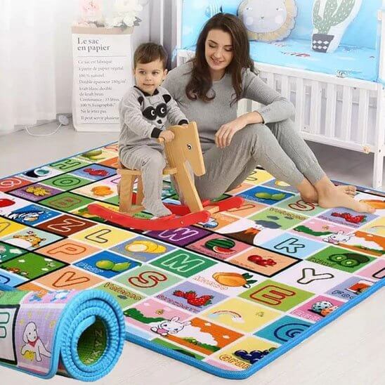 Tapis d'éveil bébé | Développement Moteur - Maternitesolution