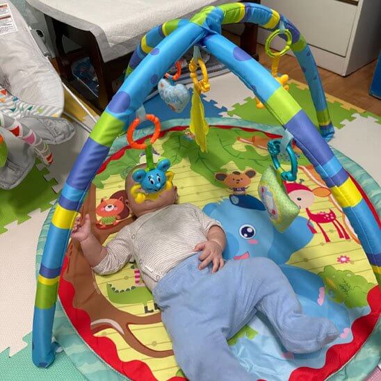 Tapis d'Éveil bébé | Éveil Coloré - Maternitesolution
