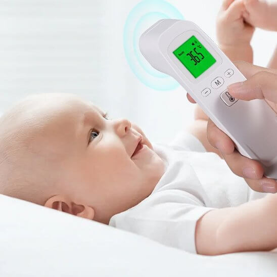 Thermomètre frontal | Sans contact infrarouge - Maternitesolution