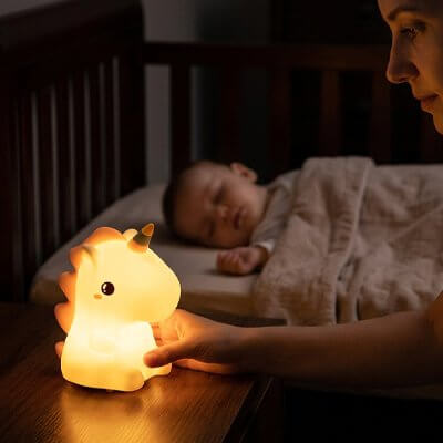 Veilleuse bébé | Lumière Douce Apaisante - Maternitesolution