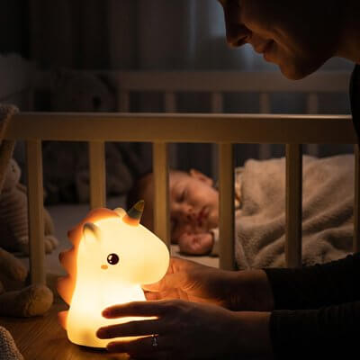 Veilleuse bébé | Lumière Douce Apaisante - Maternitesolution