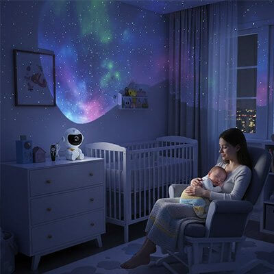 Veilleuse projection | Univers Étoilé - Maternitesolution