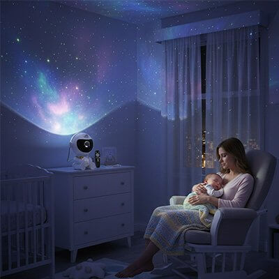 Veilleuse projection | Univers Étoilé - Maternitesolution