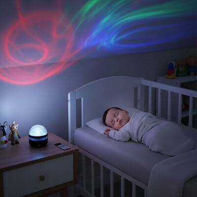Veilleuse projection bebe | Apaisante - Maternitesolution